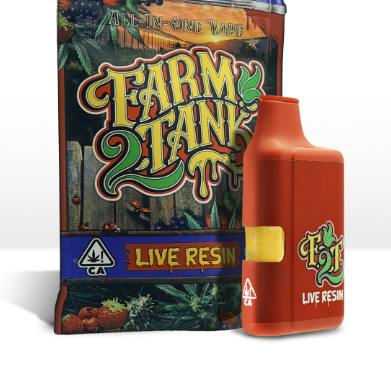 FARM 2 TANK - KEY LIME PIE LIVE RESIN DISPO 1G * ALL PRICES INCLUDE TAX*