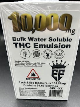 10,000 mg Bulk Water Soluble THC Emulsion - Ekko Essence