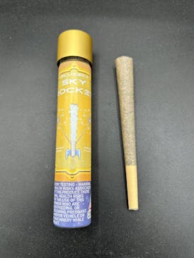 Cap Junky Flower x Super High Life Stardust - Bluesky Skyrocket Infused Joint 1.25g - Flower by B...