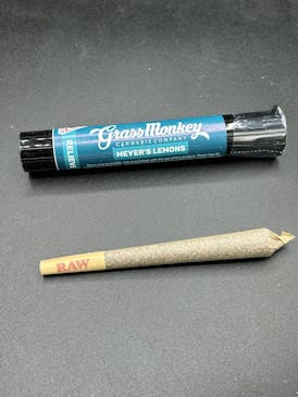 Meyer's Lemons - Grass Monkey 1g Pre Roll