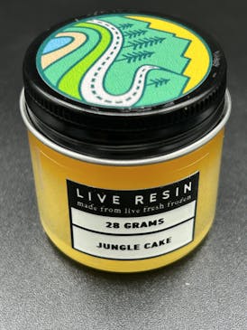 Jungle Cake - Live Resin Micro-Diamonds 1oz Jar