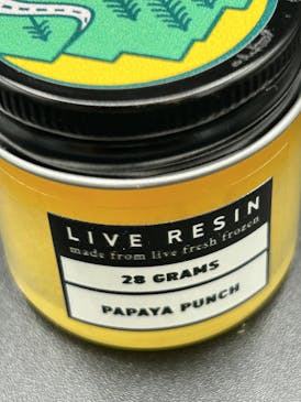 Papaya Punch - Live Resin Micro-Diamonds 1oz Jar