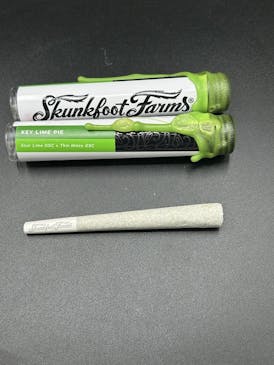 Key Lime Pie - Skunkfoot Farms Premium Living Soil Top Shelf 1g Pre Roll