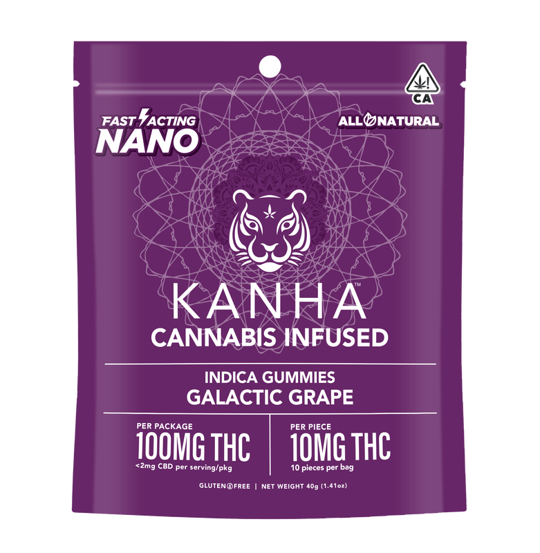 Kanha Gummies: Nano Galactic Grape
