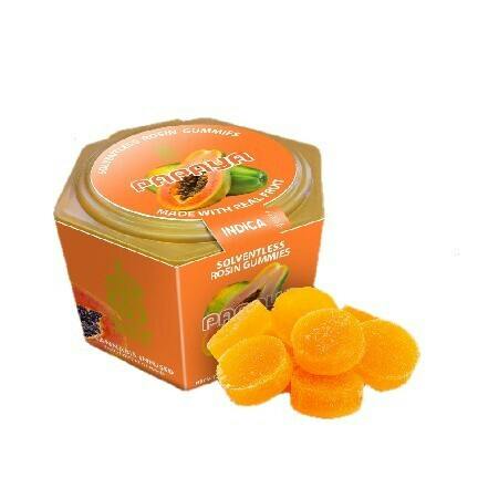 Dee Thai Rosin Gummies Papaya 100mg