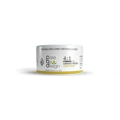 Care By Design Gummies CBD 4:1 Lemon 100mg