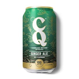 Cannabis Quencher Drink 12oz Can Ginger Ale 100mg