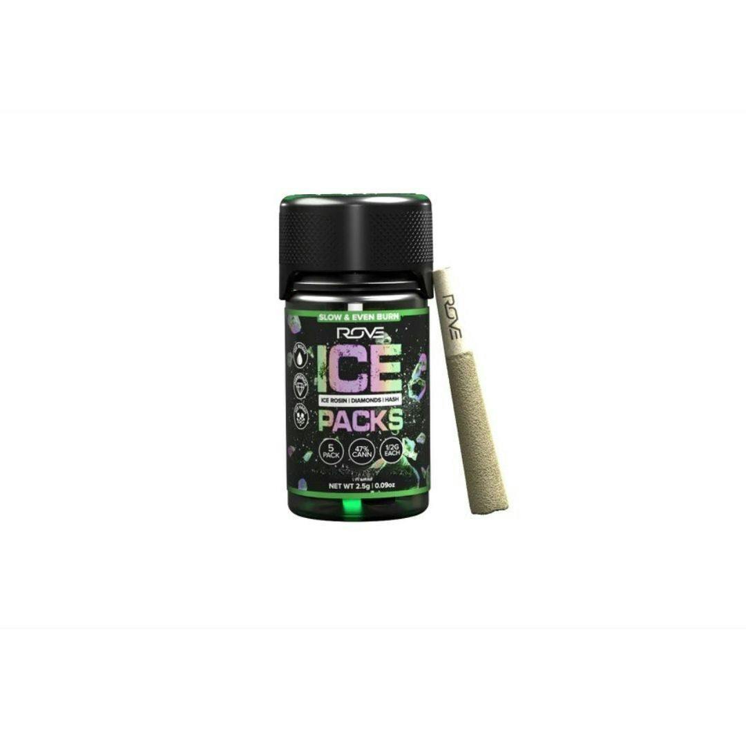 Rove Ice Packs Infused Preroll 6pk Blueberry Kush 3.6g