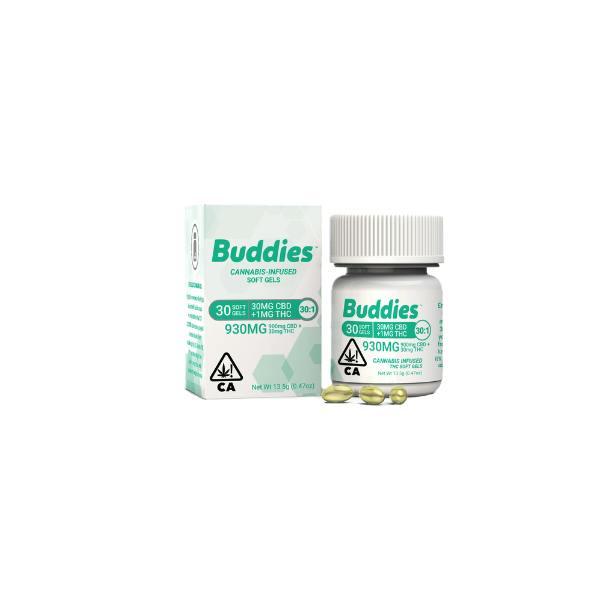 30:1 CBD:THC PCO | Capsules | 900mg CBD:30mg THC | 30ct | 30mg:1mg/ea