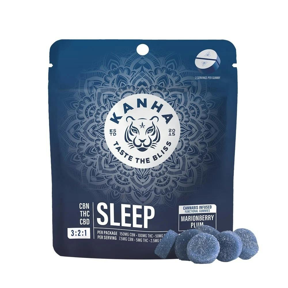 Kanha Gummies: Sleep / / Marionberry Plum