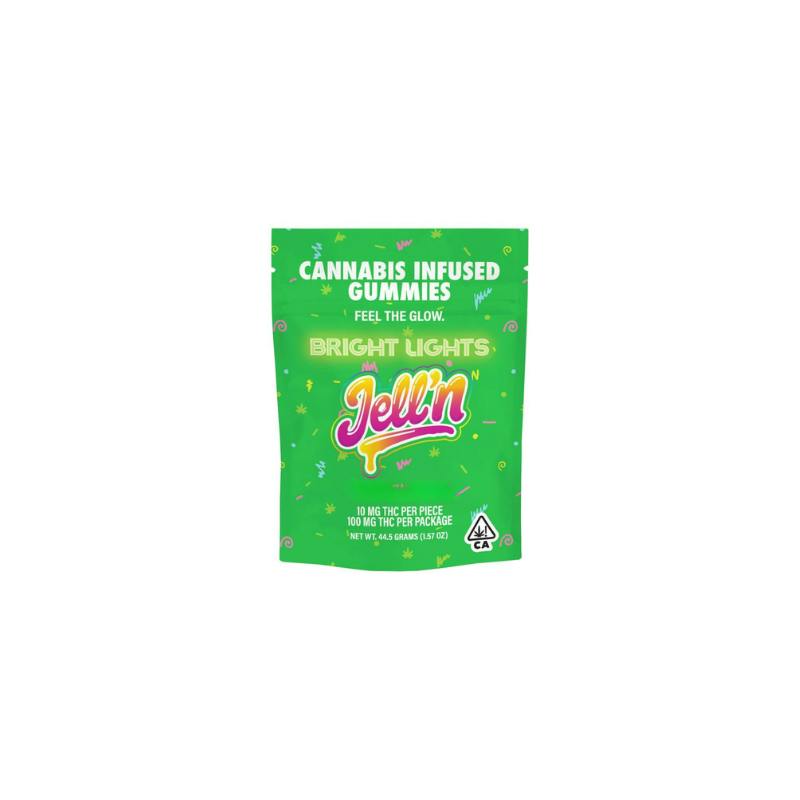 Jell'n Gummies Sour Apple 100mg