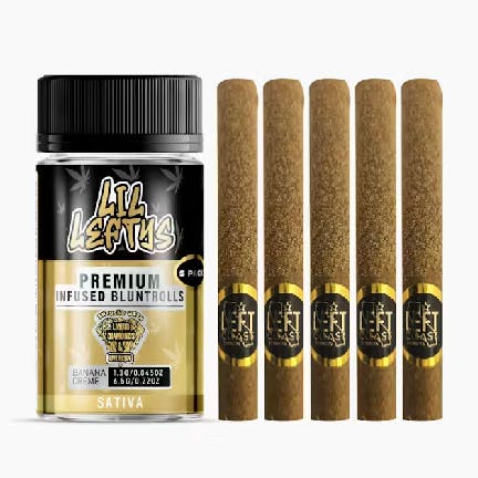 LEFT COAST: Lil Leftys Mini Blunts Banana Creme