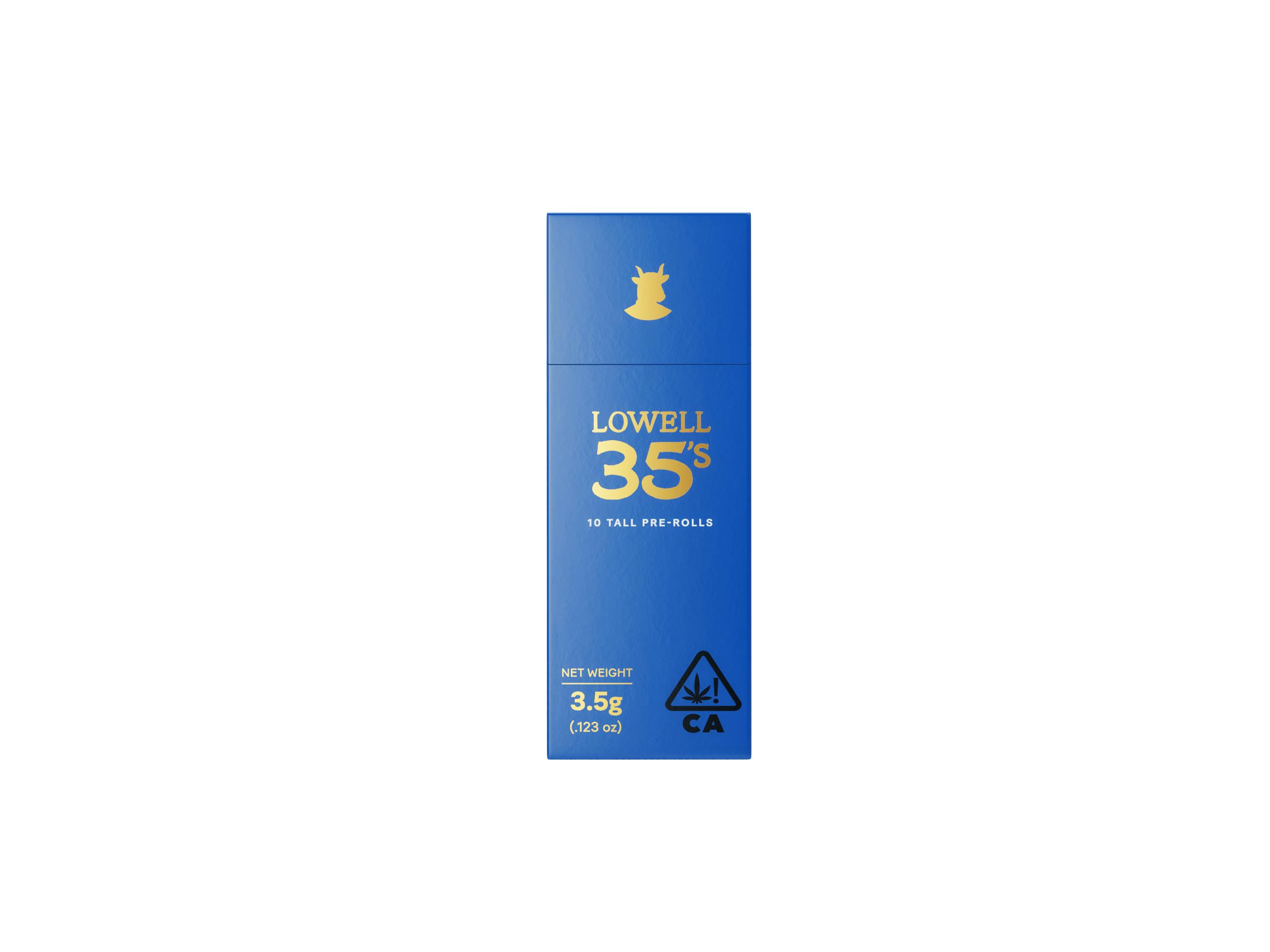 Lowell 35s Preroll 10pk Trailblazer 3.5g