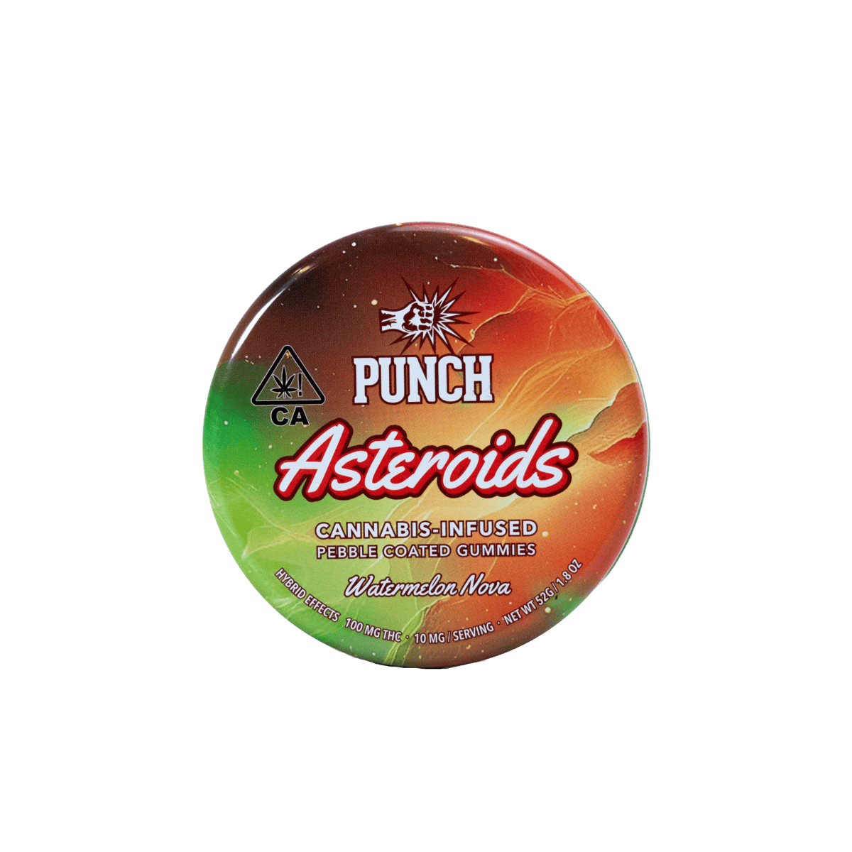 Punch Extracts Solventless Asteroid Gummies Watermelon Nova 100mg