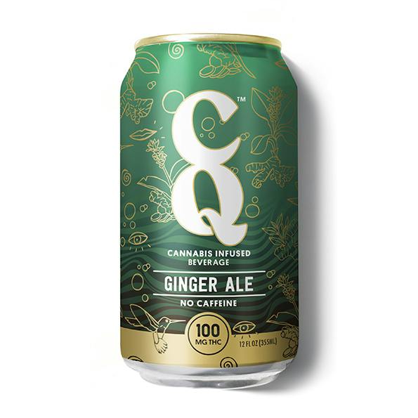 Ginger Ale [12oz] (100mg) | CQ/Cannabis Quencher - Soda
