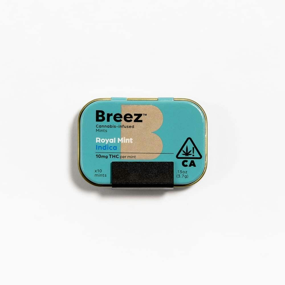Royal Mint Indica Mints [10pk] (100mg) | Breez - Mints