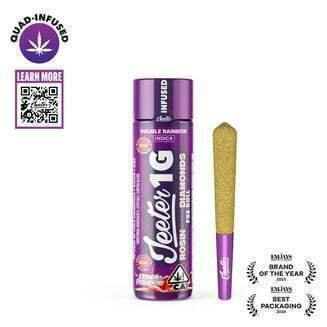 Double Rainbow [1g] | Jeeter - Quad Infused Pre Roll