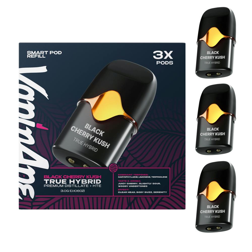 Black Cherry Kush [3g] | Vapin Ape - 3 Pack HTE EVO POD