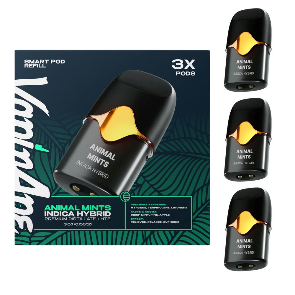 Animal Mints [3g] | Vapin Ape - 3 Pack HTE EVO POD