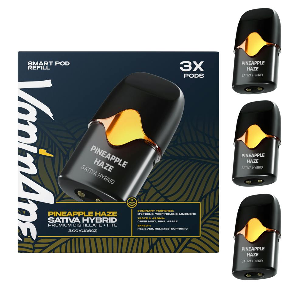 Pineapple Haze [3g] | Vapin Ape - 3 Pack HTE EVO POD