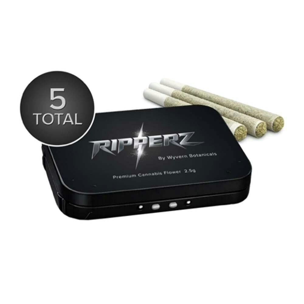 Banana Zoap [.5g] | Ripperz by Wyvern Botanicals - 5 Pack Pre Roll