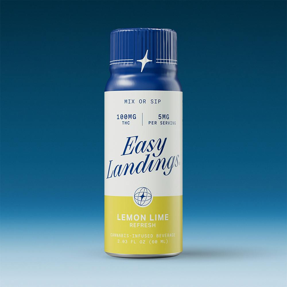 Lemon Lime - Refresh [1pk] (100mg) | Easy Landings - Beverage