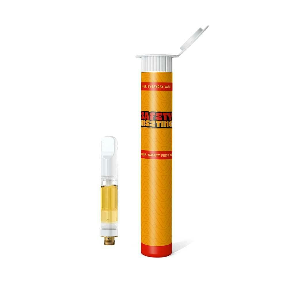 Raspberry Kush | Safety Meeting - IL - Distillate Vape Cartridge