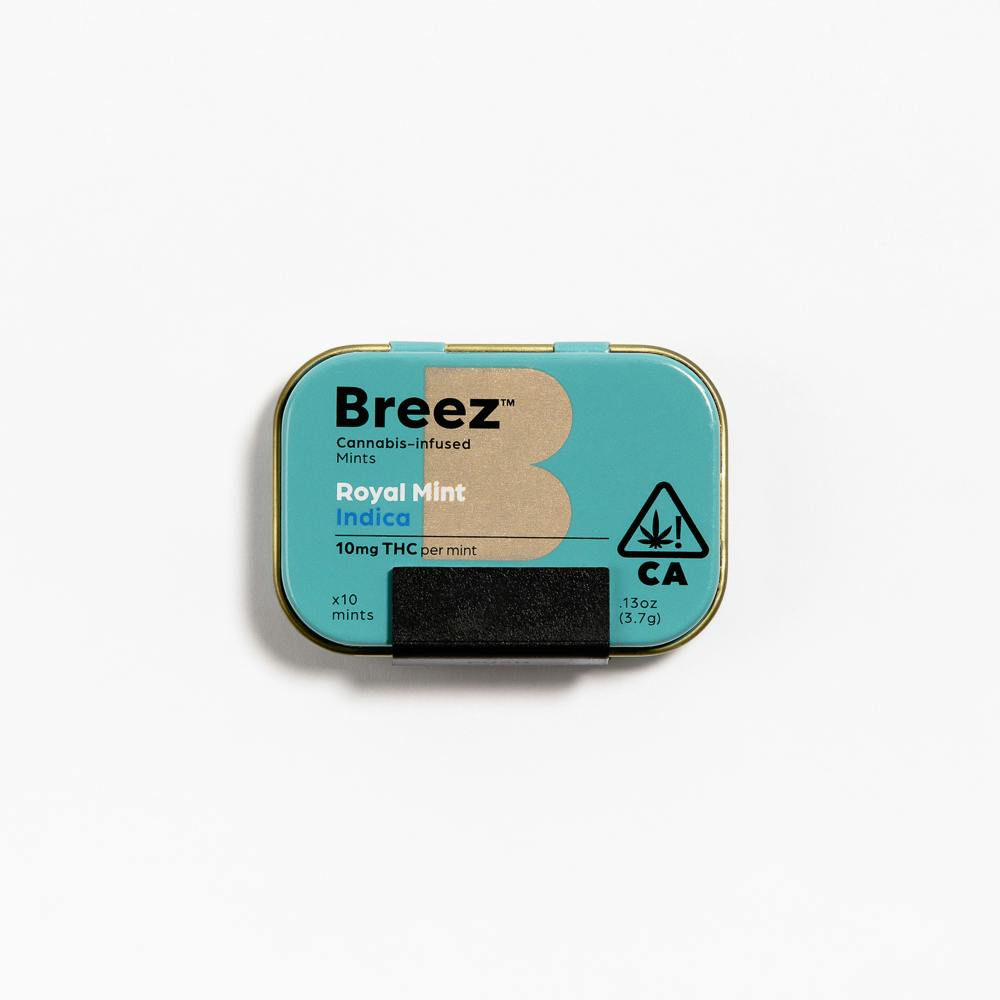 Royal Mint Indica Mints [10pk] (100mg) | Breez - Mints