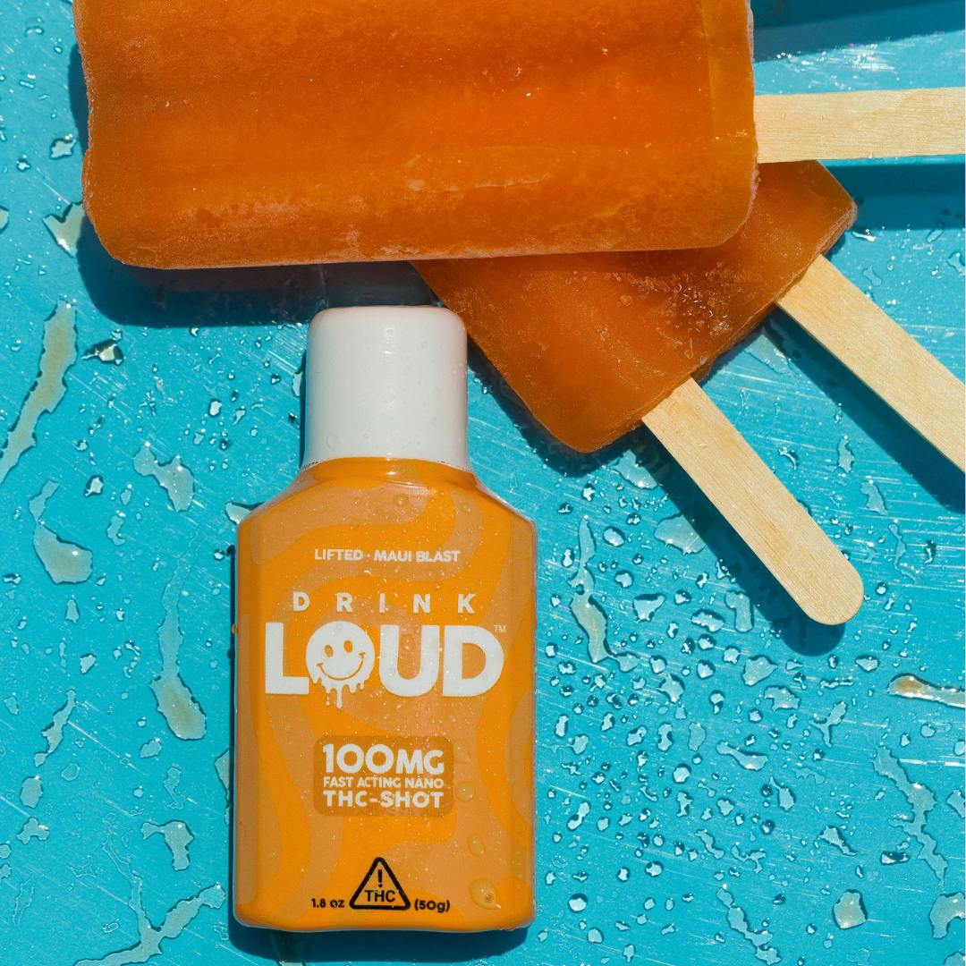 Maui Blast - Lifted (100mg THC) | Drink Loud - Lifted Shot