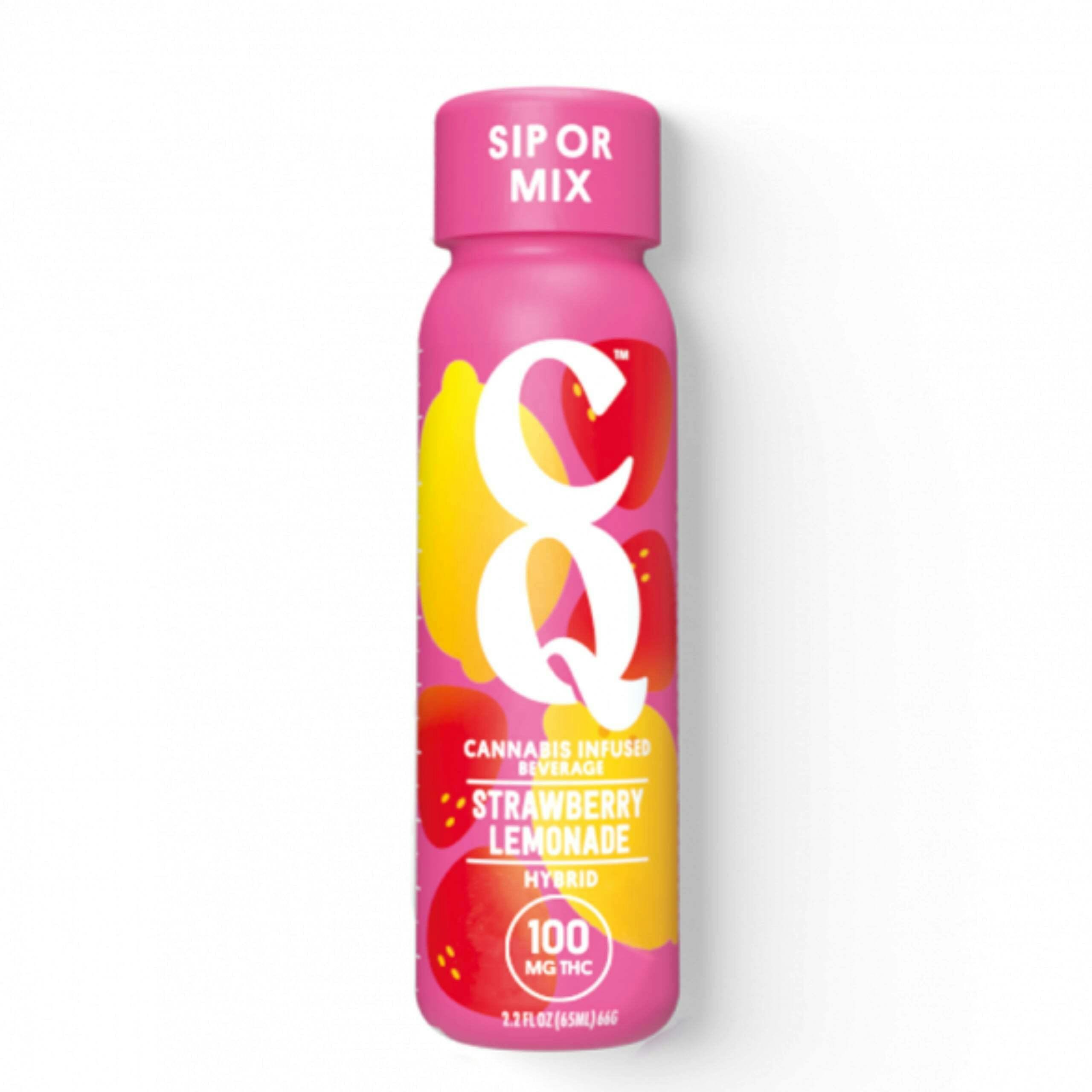 Strawberry Lemonade [2oz] (100mg) | CQ/Cannabis Quencher - Shot