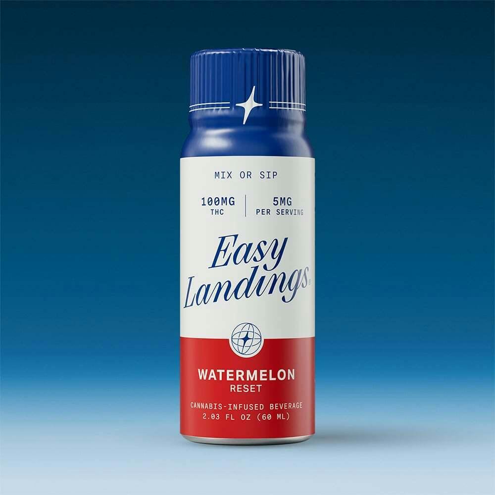 Watermelon - Reset [1pk] (100mg) | Easy Landings - Beverage
