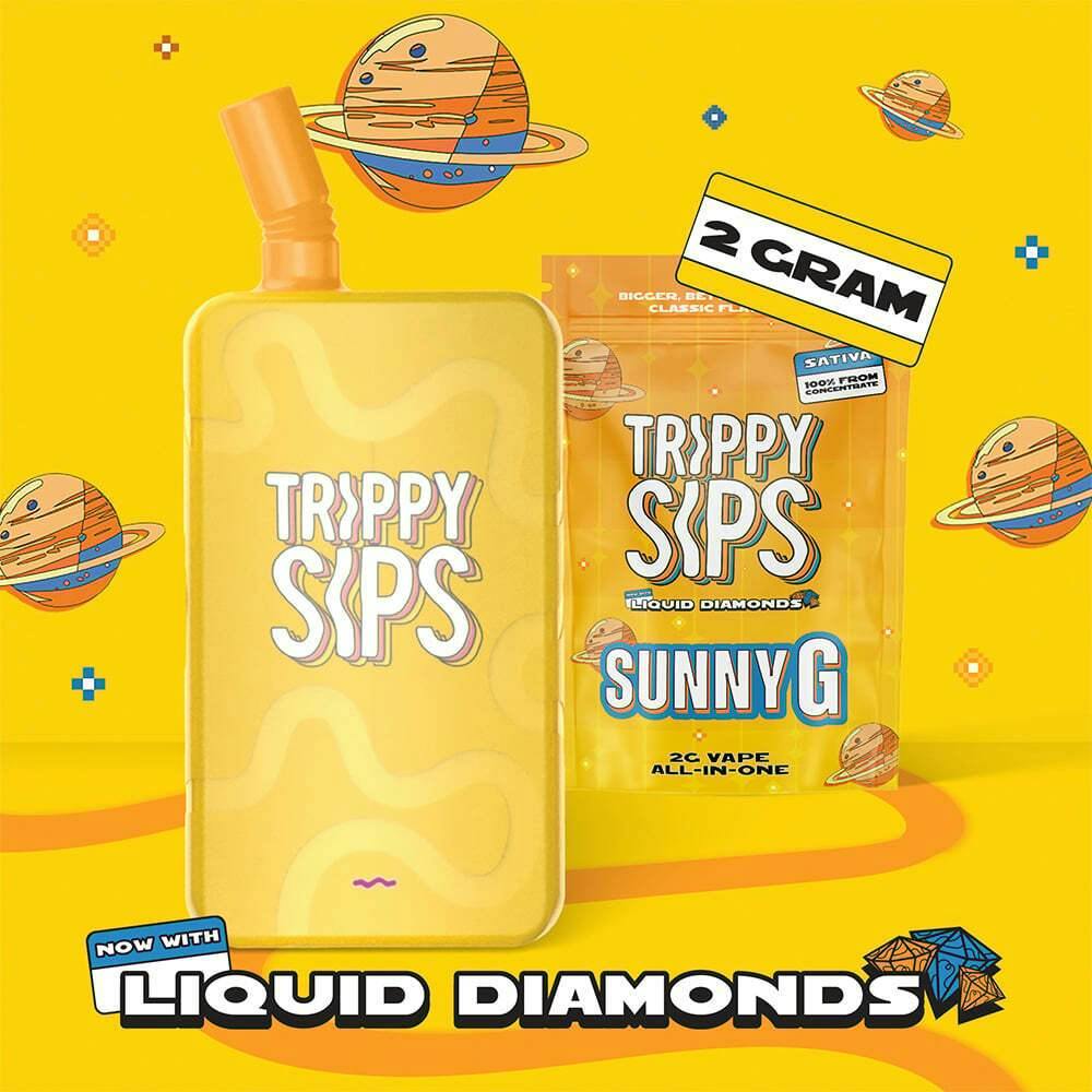 Sunny G [2000mg] | Trippy Sips - Liquid Diamonds Disposable
