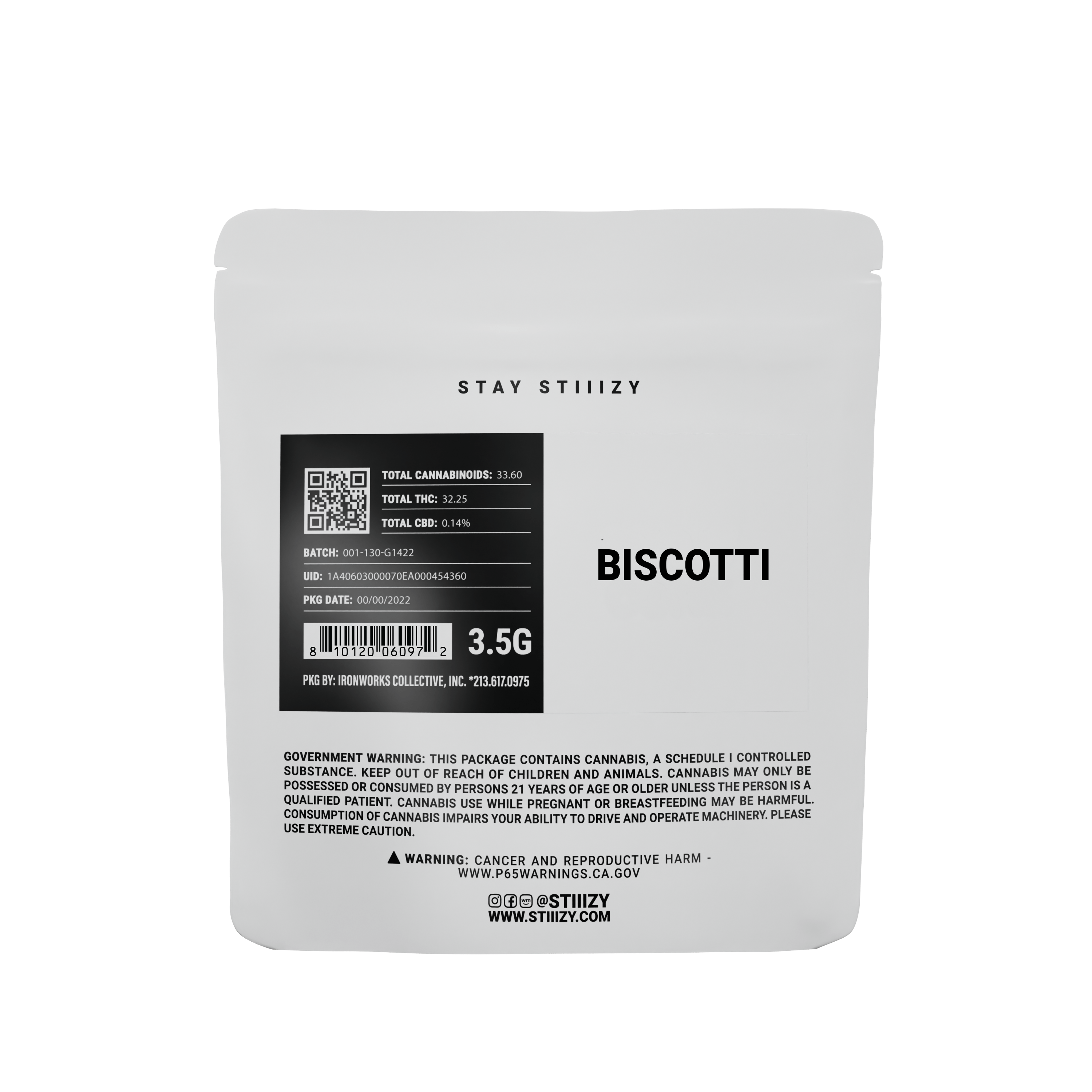 Stiiizy - FL: Biscotti
