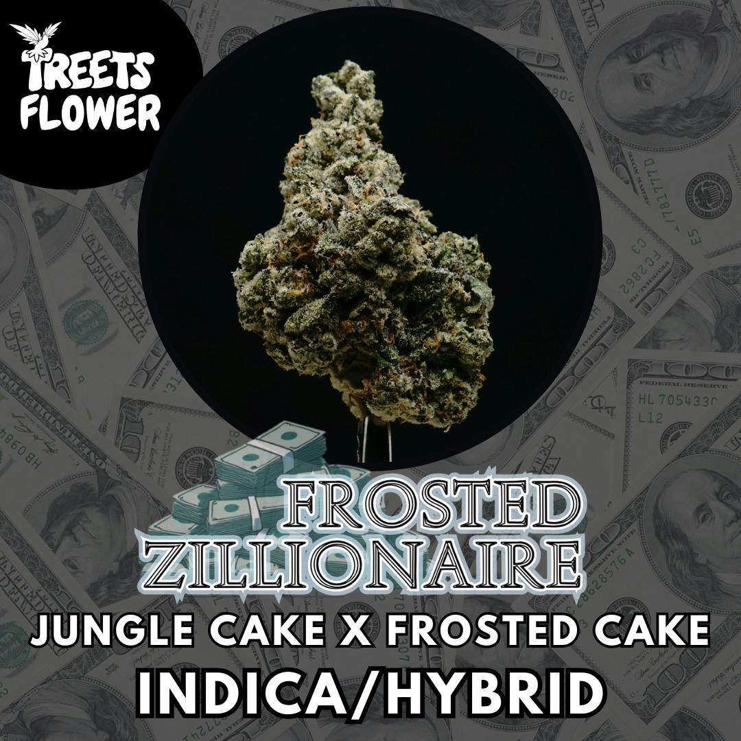 Flower - Frosted Zillionaire - Top Shelf