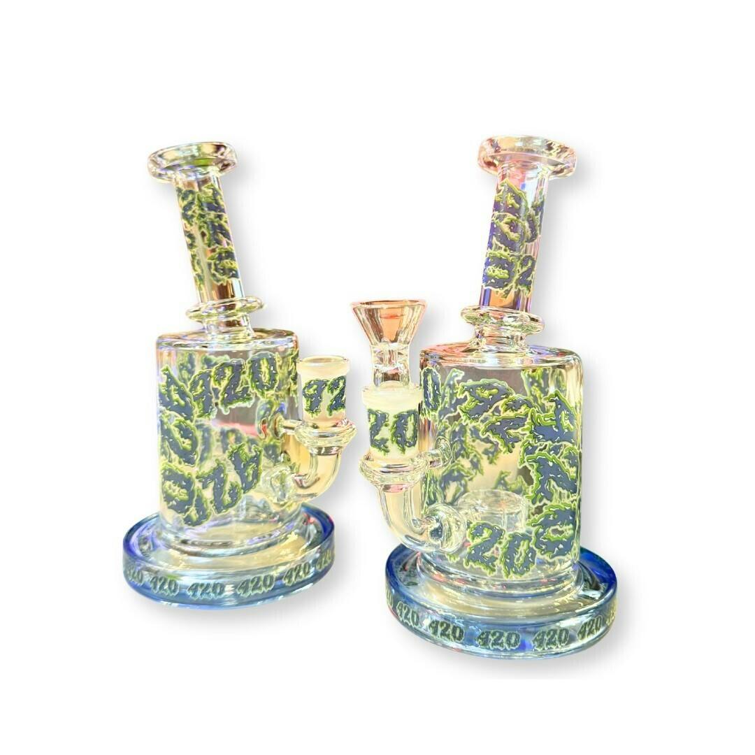 Bong 420 Glow In The Dark