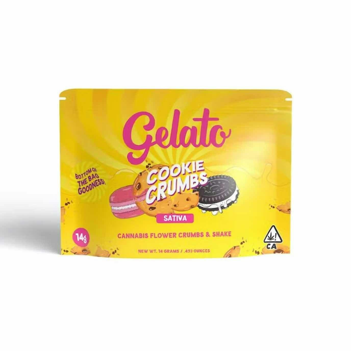 Gelato — Cookie Crumbs Lemon Cake