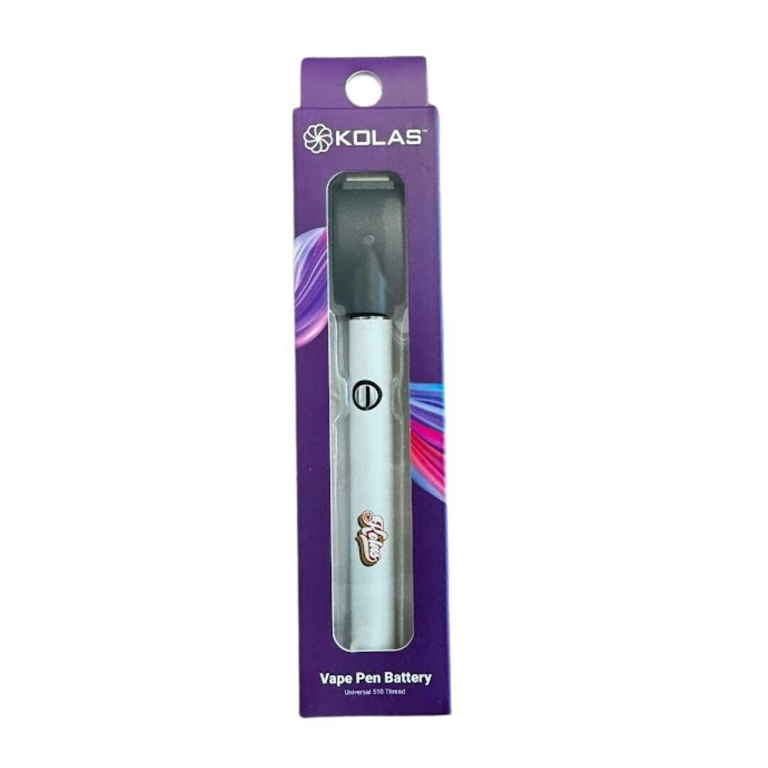Kolas Branded W/ Button Logo White