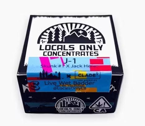 Locals Only — Live Wet J1