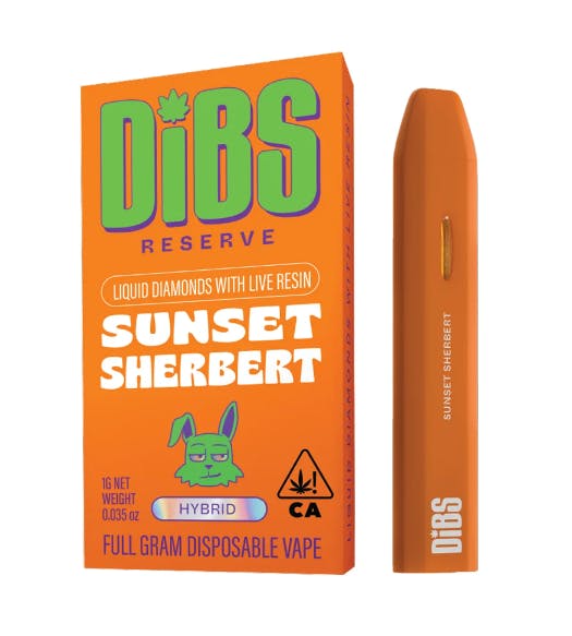 DIBS RESERVE — Sunset Sherbert