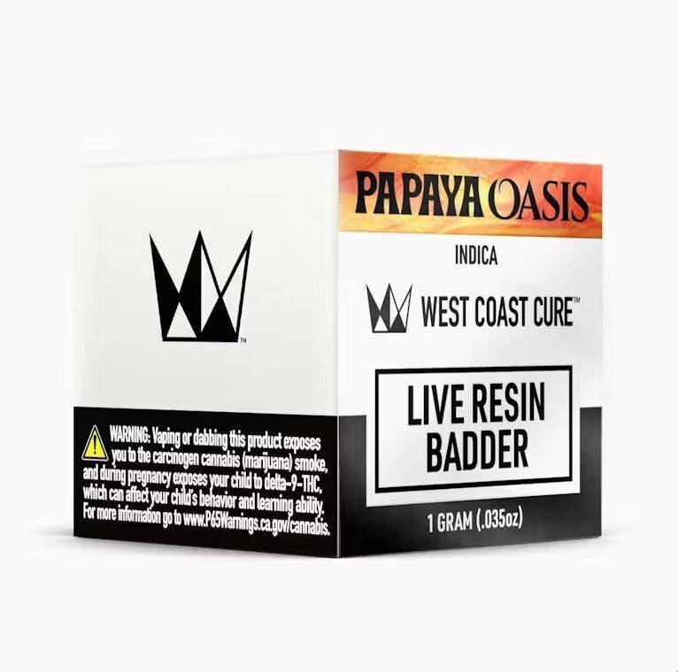 West Coast Cure — Papaya Oasis