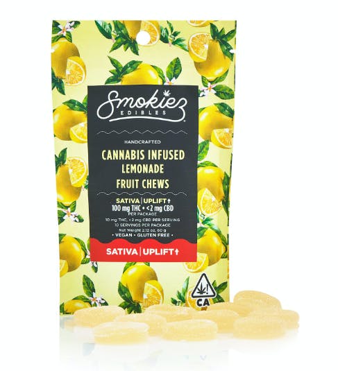 Smokiez Fruit Chews — Sweet Lemonade