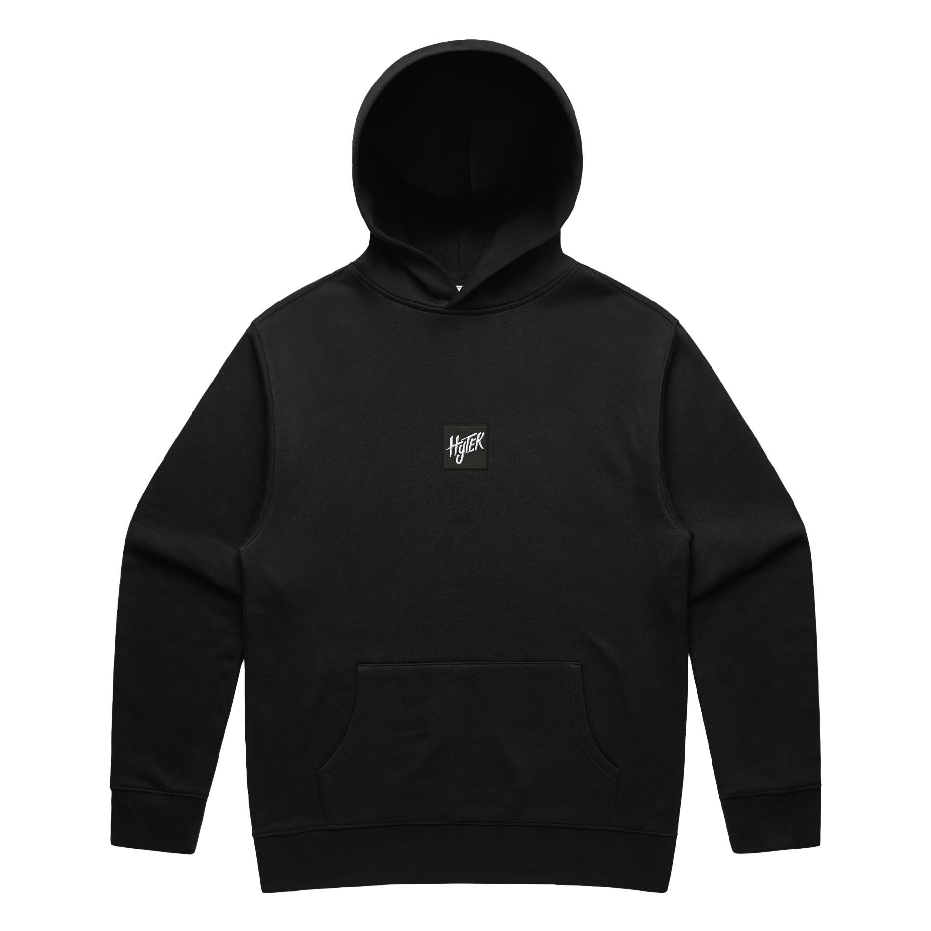 HYTEK EMBROIDERED HOODIE | BLACK | XL