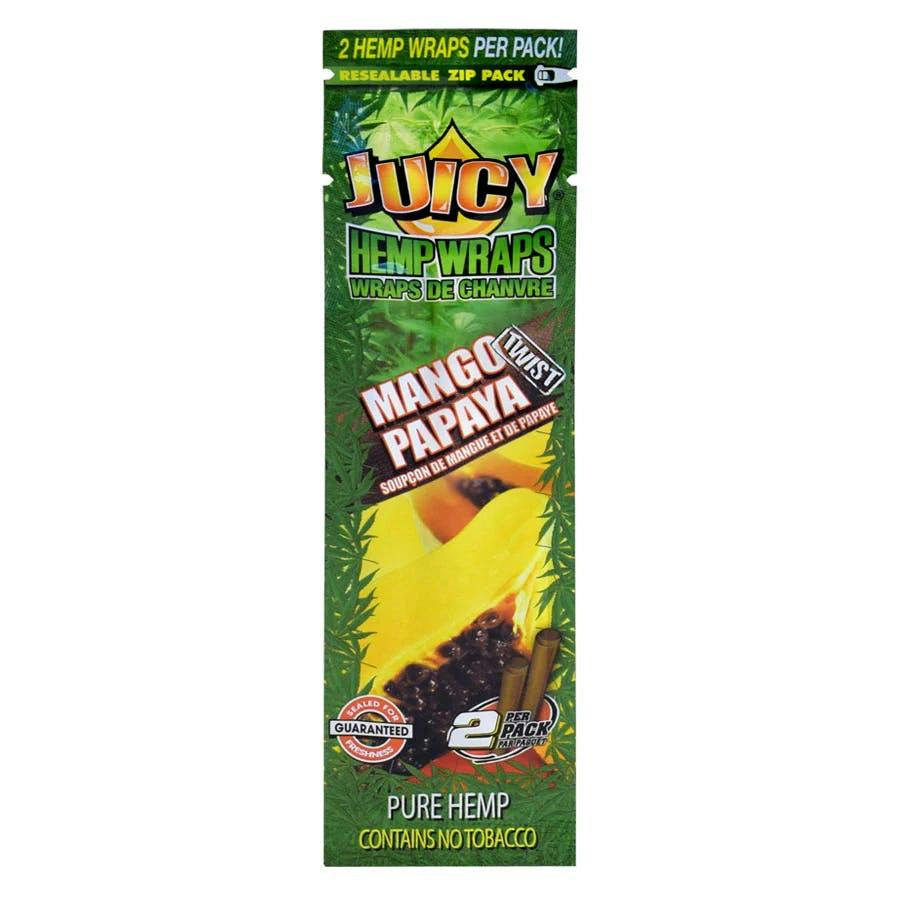 JUICY HEMP WRAP | MANGO PAPAYA | 2 PACK HEMP WRAPS