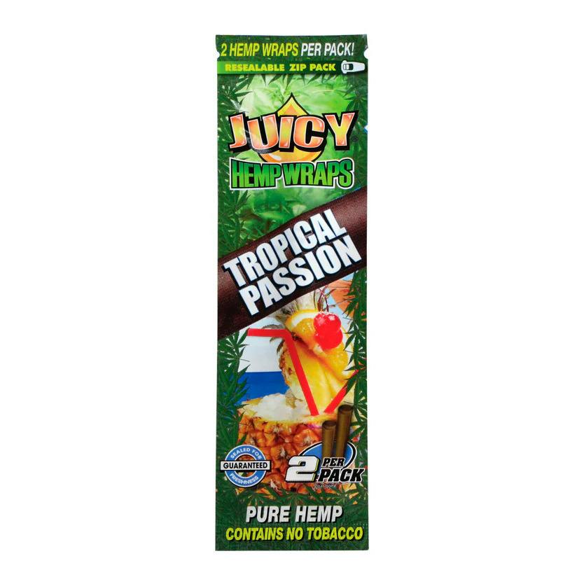 JUICY HEMP WRAP | TROPICAL PASSION | 2 PACK HEMP WRAPS