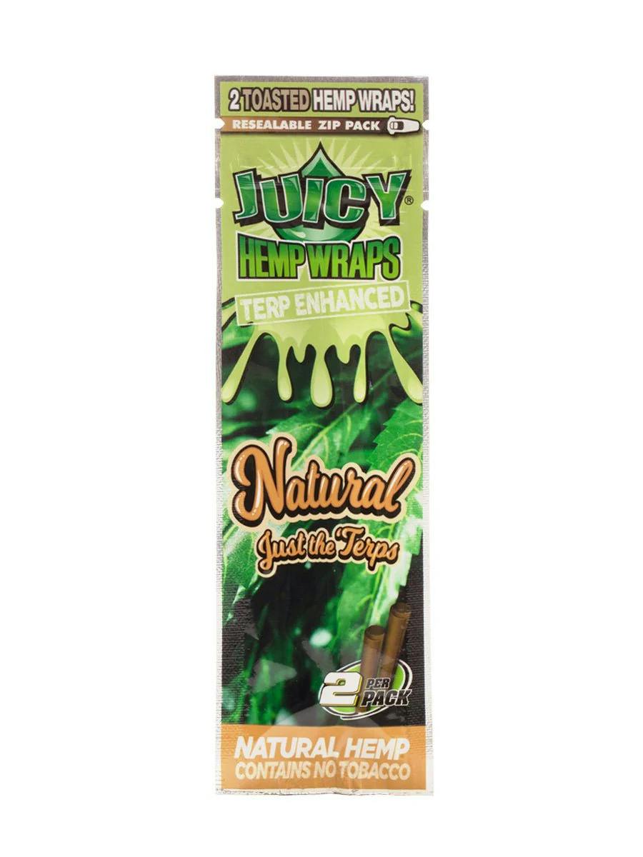 JUICY HEMP WRAP | NATURAL | 2 PACK HEMP WRAPS