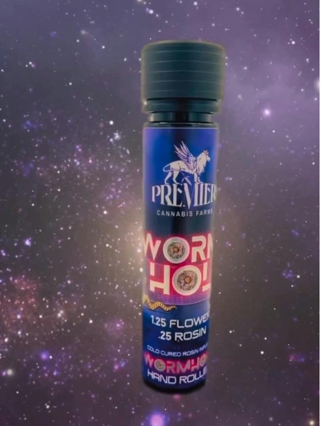 517 PREMIER | 517 HEADBAND X BGM | WORMHOLE ROSIN INFUSED PREROLL | 1.5G