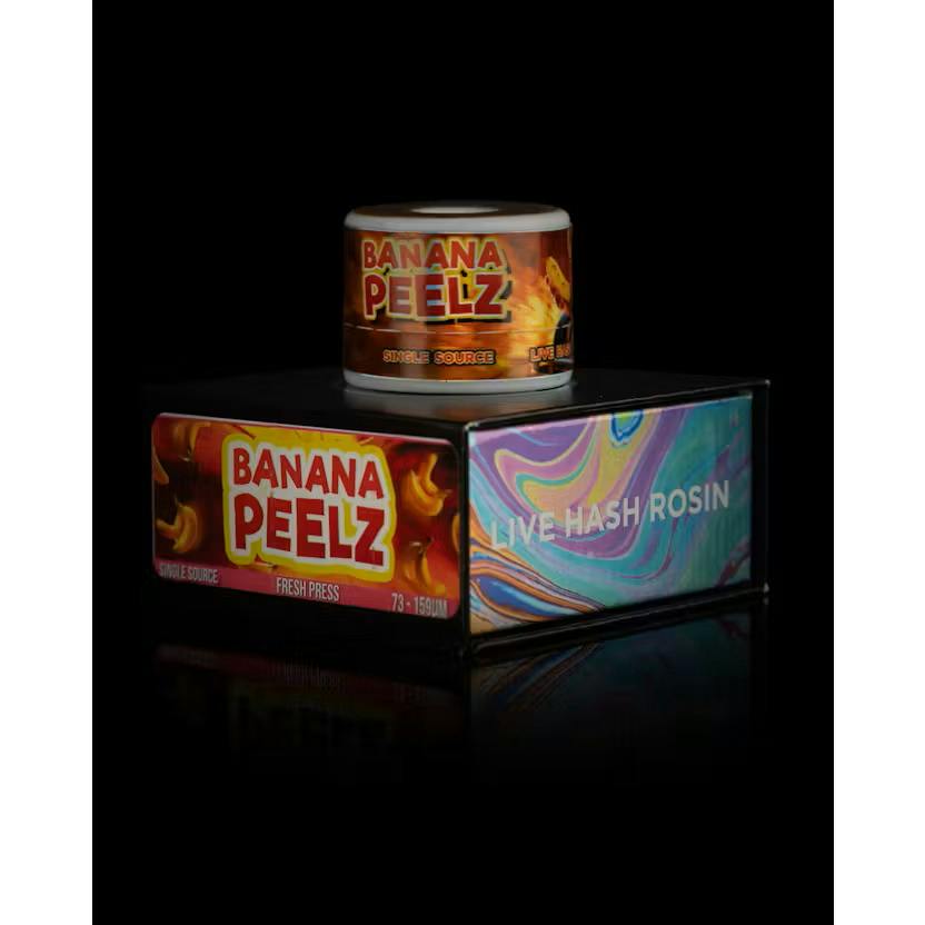 RKIVE | BANANA PEELZ | COLD CURE | HASH ROSIN | 1G
