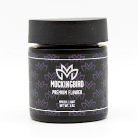 Mockingbird Strawberry Bubbles 3.5g Flower