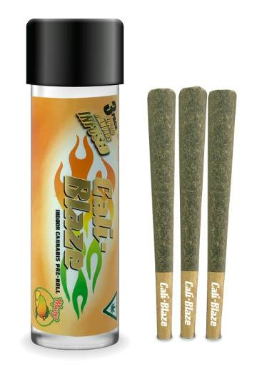 Cali-Blaze - Mango (Bubble Up) 3pk Infused Joints (1.875g)
