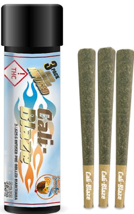 Cali-Blaze - Tropical Smoothie (Lavender Jones) - 3pk Infused Joints